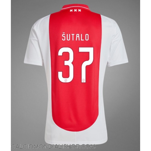 Maglie da calcio Ajax Josip Sutalo #37 Prima Maglia 2024-25 Manica Corta